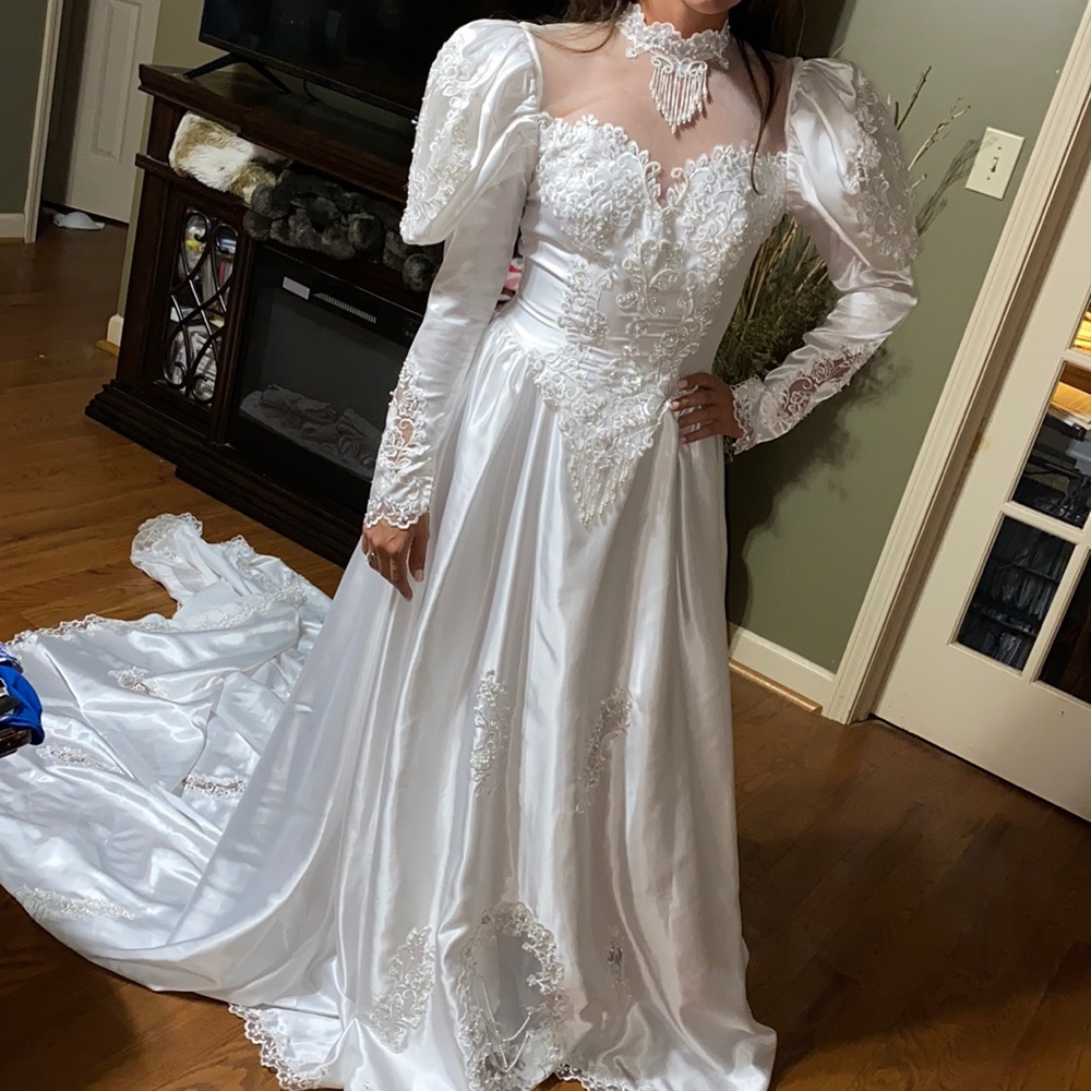 Bridal Originals vintage wedding gown